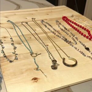 Bundle of 15 Necklaces long and short (Express, The Limited and other brands)